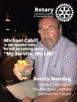 ROTARY MEETING AT THE BENT ARMS